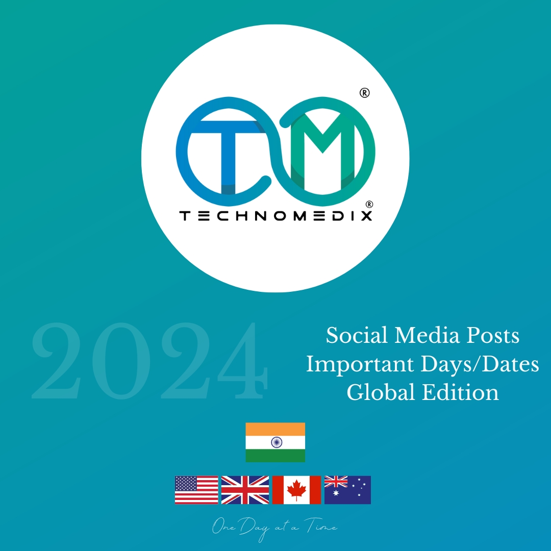 Social Media Calendar 2024 TechnoMedix