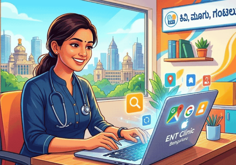 TMX CaseStudy ENT Doctor Bengaluru Digital Presence